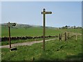 Signposts to Enterkin Pass