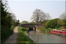 SU2764 : Bedwyn Church Bridge and Lock No 64, Kennet and Avon Canal by Dr Neil Clifton