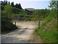 Entrance to the Sand and Gravel Pit at Gairletter