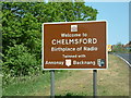  : Road Sign, Chelmsford by Robin Lucas