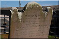 Headstone at Magherahamlet parish church