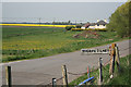 Thorpe Tilney Dales, road junction to Thorpe Tilney Village.