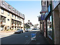 Apartments and shops in the upper part of the High Street