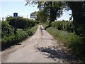 New Road - track to Coldblow Farm