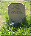 Gravestone of Albert Titanic Chadwick, Sherston