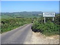 Approaching Whitchurch Canonicorum from the south