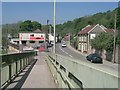 Footbridge off Pentrebach road, Pentrebach