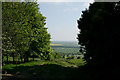 Footpath past Ashden House looking over Romney Marsh