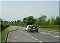 The A51 (north west) at Duddon Heath, Tarporley