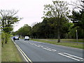 The A165 road into Bridlington