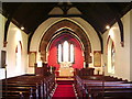 NY1344 : Interior of The Parish Church of St Matthew, Westnewton by Alexander P Kapp