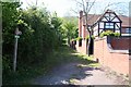 Bridleway around the back of St.Wulstans