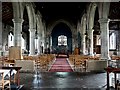 Interior of St Lawrence, Bardney