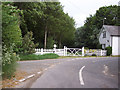 Road junction at Long Crichel