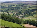 Burnsall with Burnsall Bridge in foreground