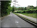 View along Old Charlton Road and cemetery