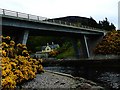 The A9 Bridge crossing Loch Fleet