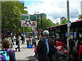 Pavement on London Road, Elephant and Castle.