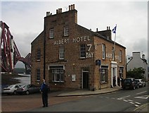 NT1380 : Albert Hotel, North Queensferry by Lis Burke