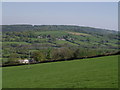 Coryton from the lane above Broadtown Cross