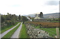 The Blaen-cae farm road