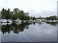 Marina on the River Erne at Carry Bridge.