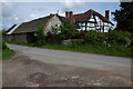 Half-timbered farmhouse at Wootton