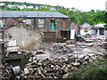 Demolition of buildings at Tame Water Mill