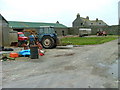 NF7326 : Farmyard at  Gearraidh Bhailteas by Dave Fergusson