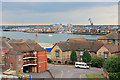 Oakbank Road and Spitfire Court seen from Itchen Bridge