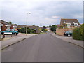 Road leading into The Cullerns