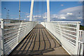 Footbridge over M60 at Sale Water Park