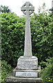 War memorial at May Hill Village