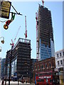 TQ3381 : Broadgate Tower under construction by Oxyman
