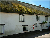 SS7701 : Thatched Cottage, Coleford, Devon by Robin Lucas