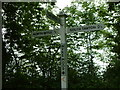 Signpost at Wyke Moor Cross, Devon