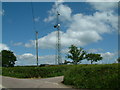 Radio mast near Bondleigh, Devon