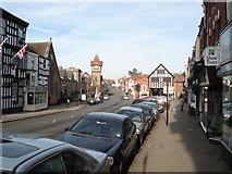 SO7137 : Ledbury town centre by Trevor Rickard