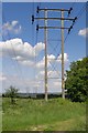 33kV power lines on Compton Down