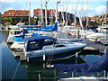 Moorings in Hythe Marina