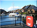 Inside Hythe Marina