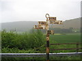 SO2760 : Sign at Ditchyeld Bridge by Chris Heaton