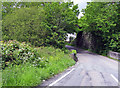 Pont hen reilffordd. Bridge of an old dismantled railway.