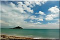 SW5129 : Clouds over St. Michael's Mount by Mari Buckley