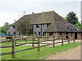 Converted barn at Heronden