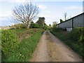 Track towards Rearsby