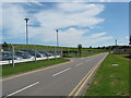 Service road at Gloucestershire Airport