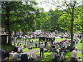 Whit Friday in Uppermill Park