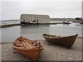 Boats at the Shetland Museum