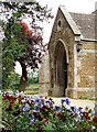 Entrance to St Lawrence Church, Marston St Lawrence